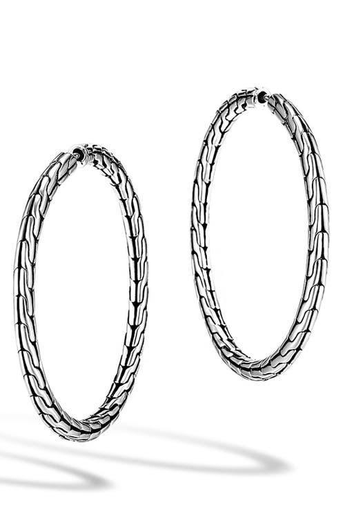 John Hardy Classic Chain Medium Hoop Earrings Product Image