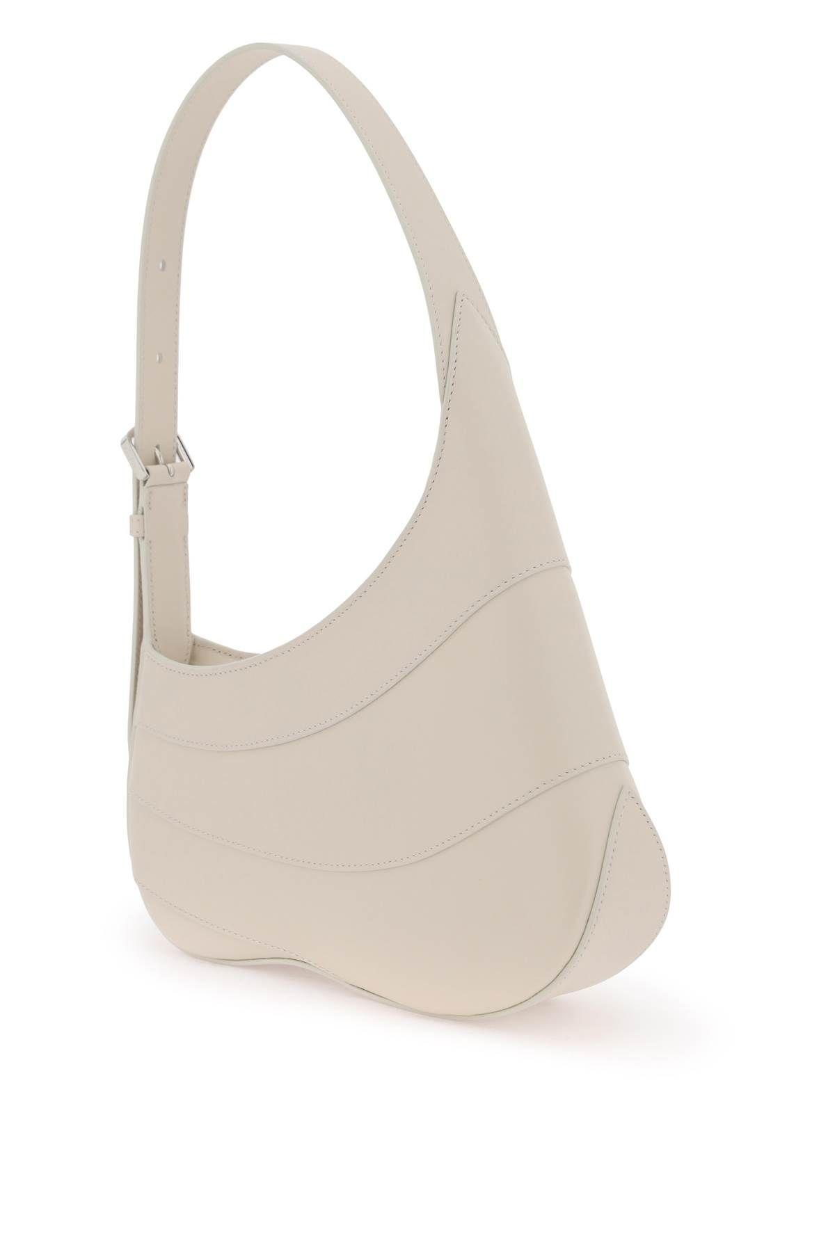 ALAÏA Hobo Wave Shoulder Bag In Neutro Product Image