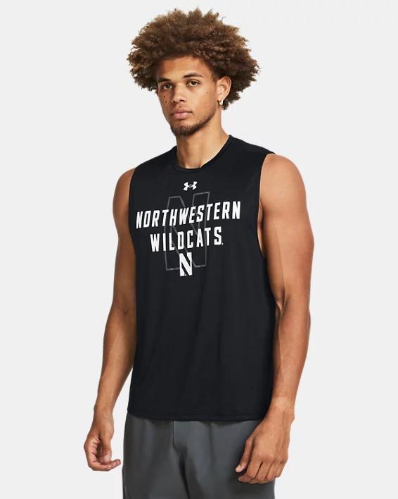 Mens UA Tech Collegiate Sleeveless Product Image