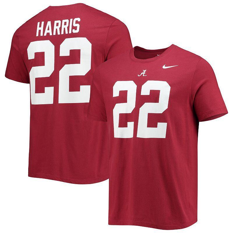 Mens Nike Najee Harris Crimson Alabama Crimson Tide Alumni Name and Number Team T-shirt Product Image