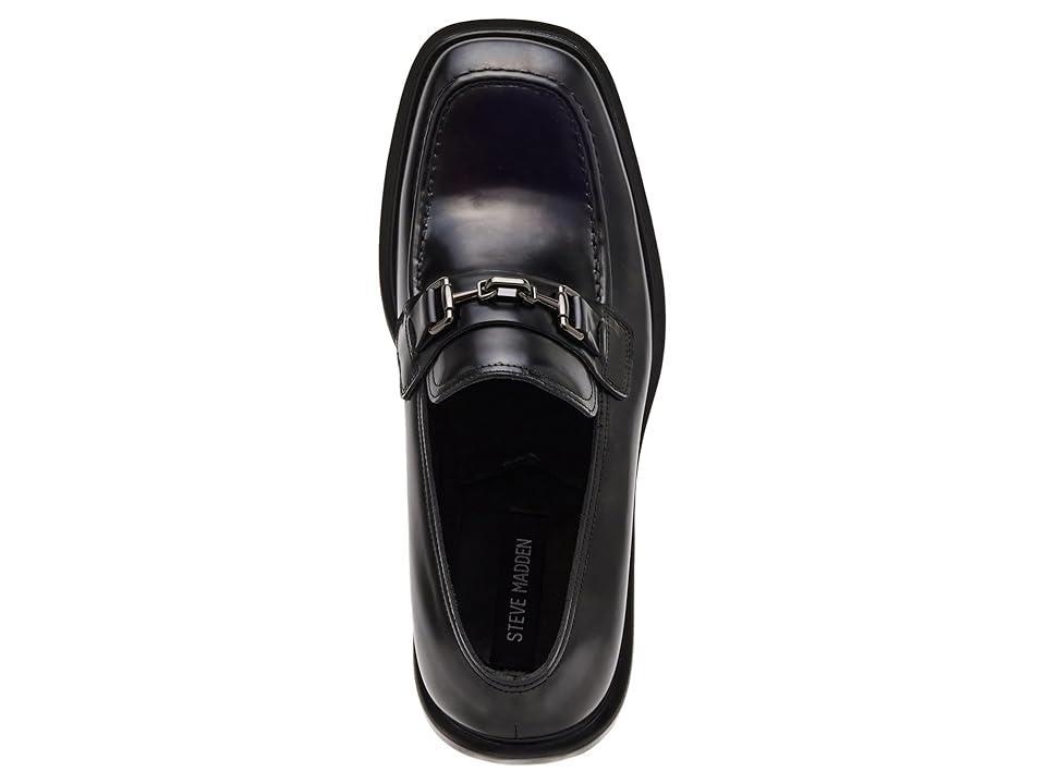 Steve Madden Mens Paulson Sqaure Toe Leather Bit Loafers Product Image