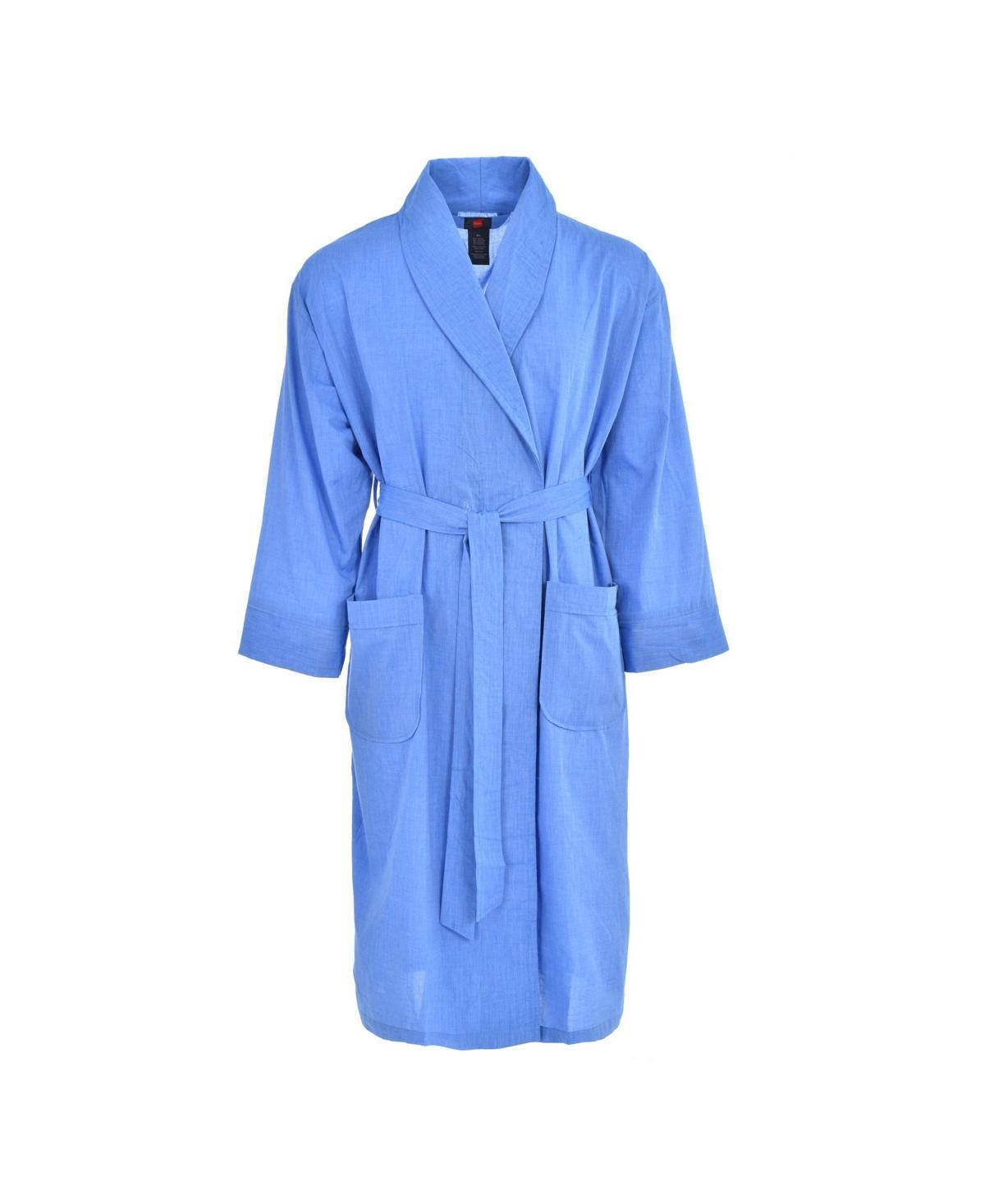 Mens Hanes(R) Ultimate(R) Plaid Woven Robe Product Image