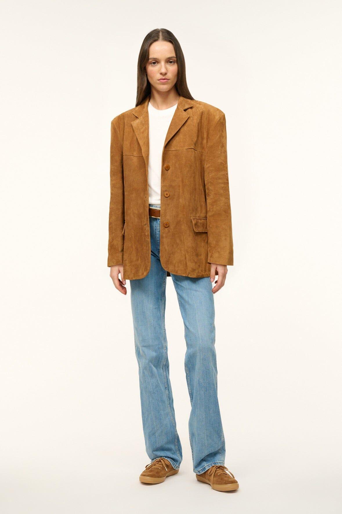 CORRINE JACKET | TAN Product Image