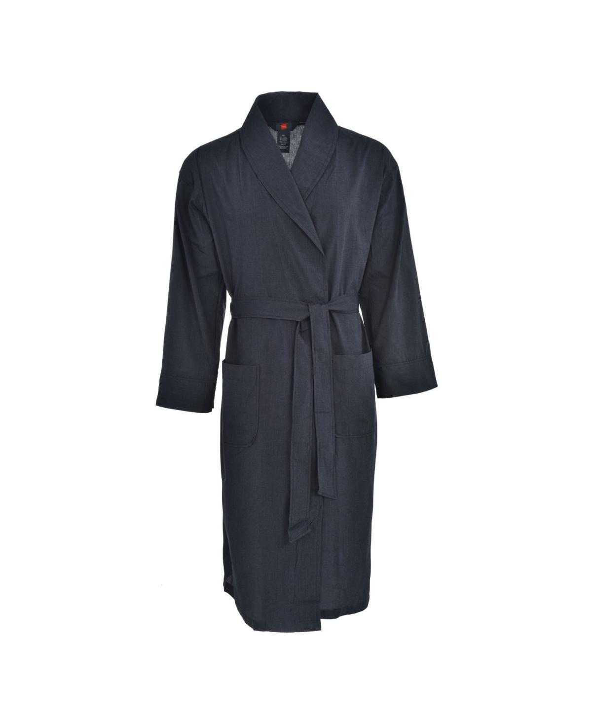 Mens Hanes(R) Ultimate(R) Plaid Woven Robe Product Image