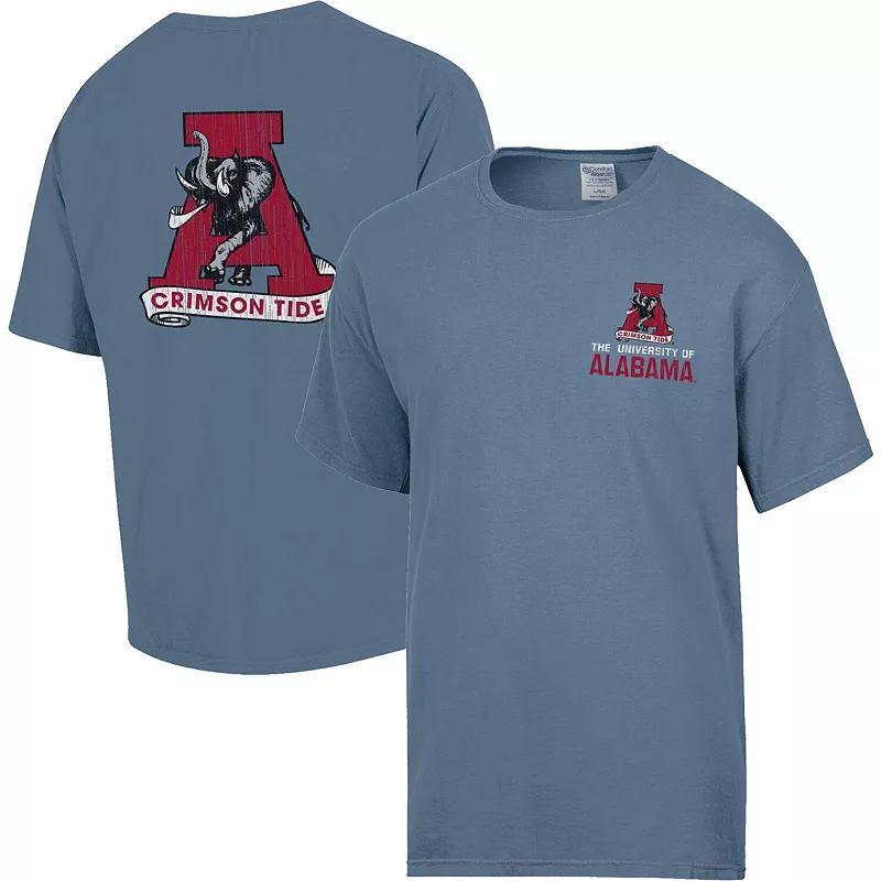 Mens Comfort Wash Steel Alabama Crimson Tide Vintage Logo T-Shirt Product Image