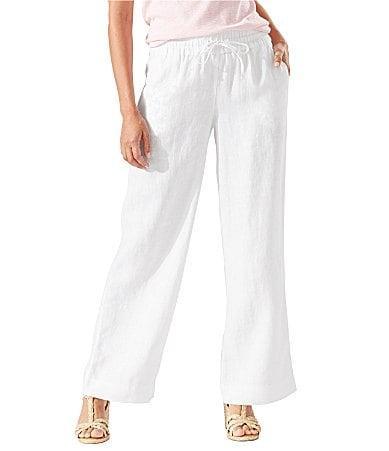 Tommy Bahama Two Palms High Waist Linen Pants Product Image