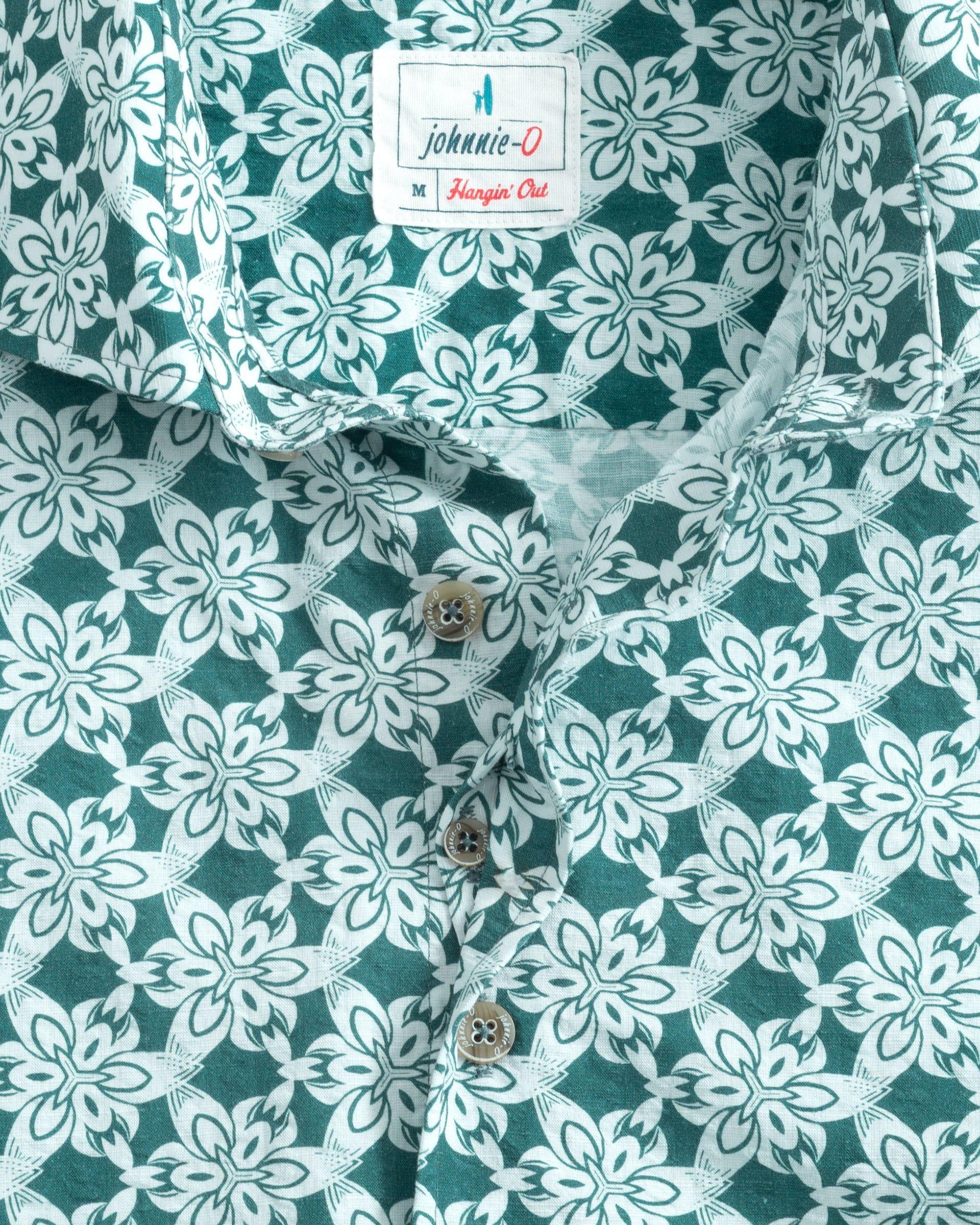 Luis Printed Button Up Shirt Product Image