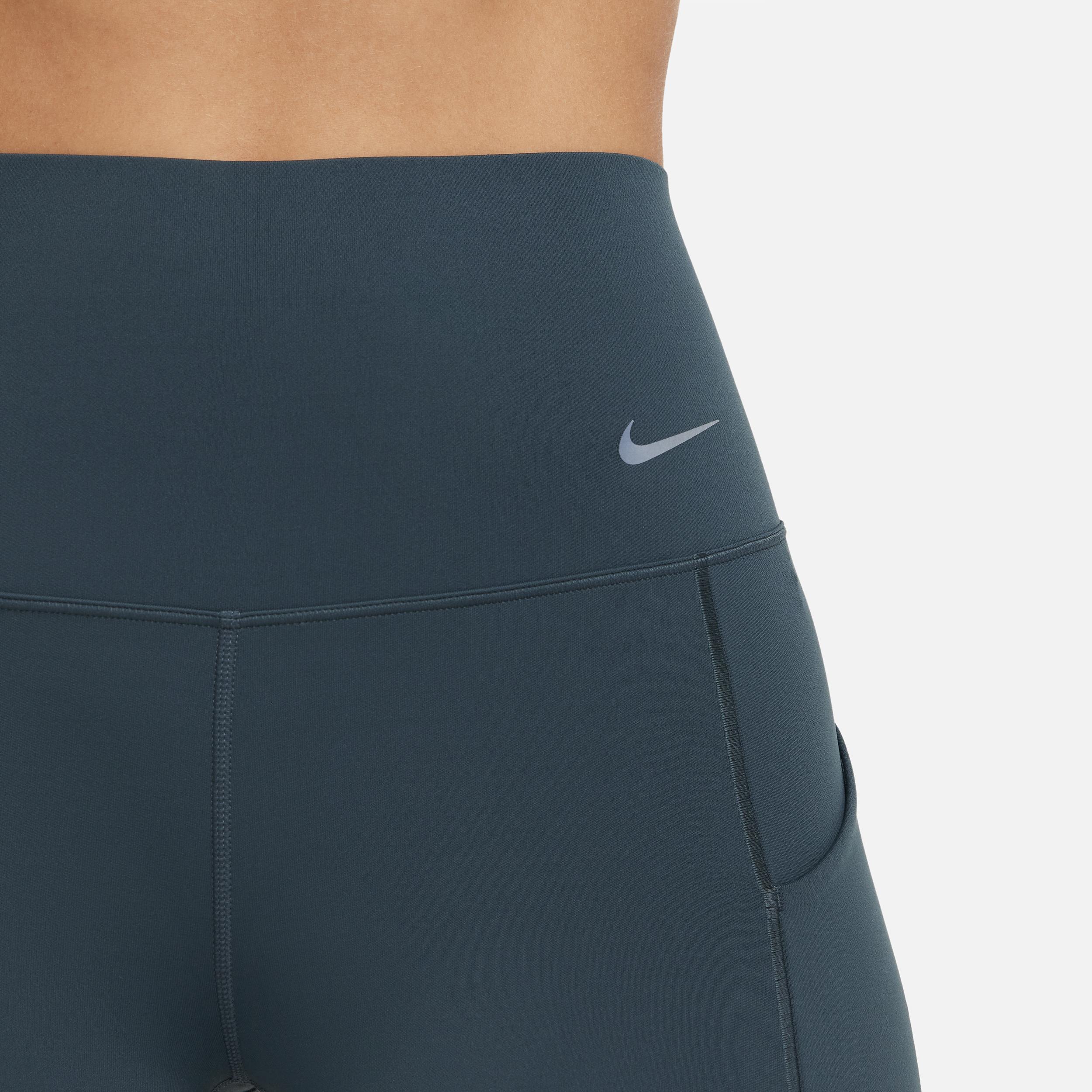 Nike Womens Universa Medium-Support High-Waisted 7/8 Leggings with Pockets Product Image