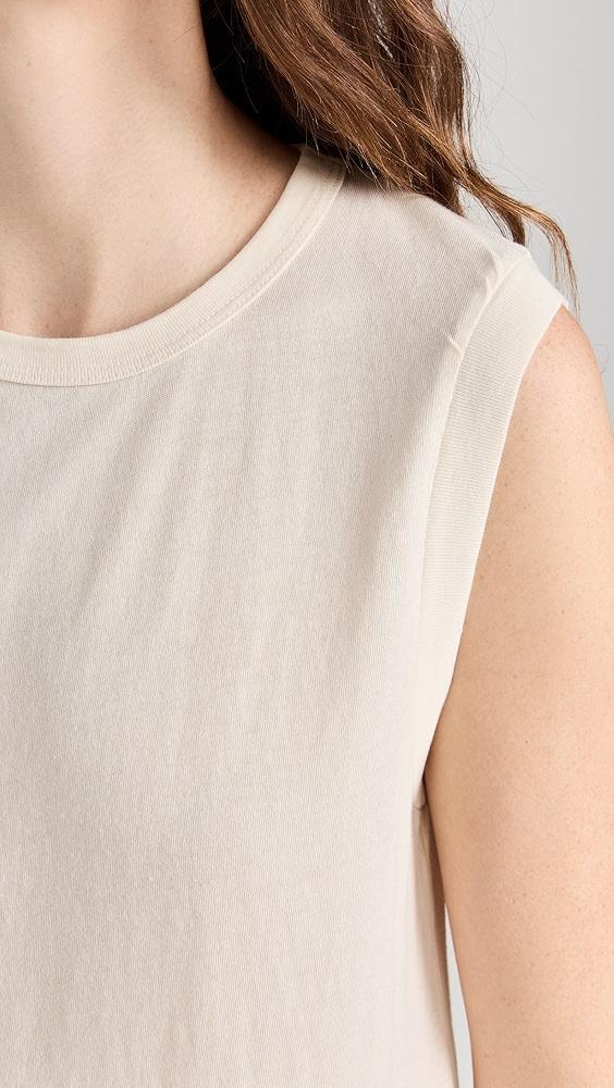 THE GREAT. The Sleeveless Crew Tank | Shopbop Product Image