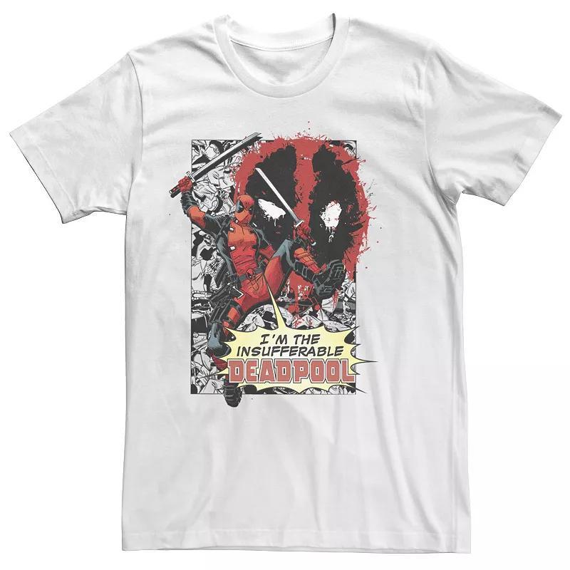 Mens Marvel Deadpool Insufferable Comic Tee Product Image