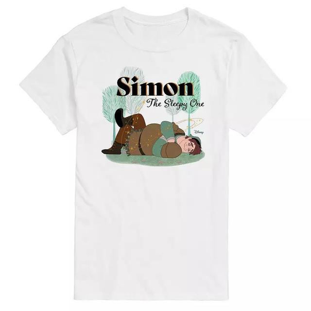 Disneys Wish Big & Tall Simon The Sleepy One Graphic Tee, Mens Product Image