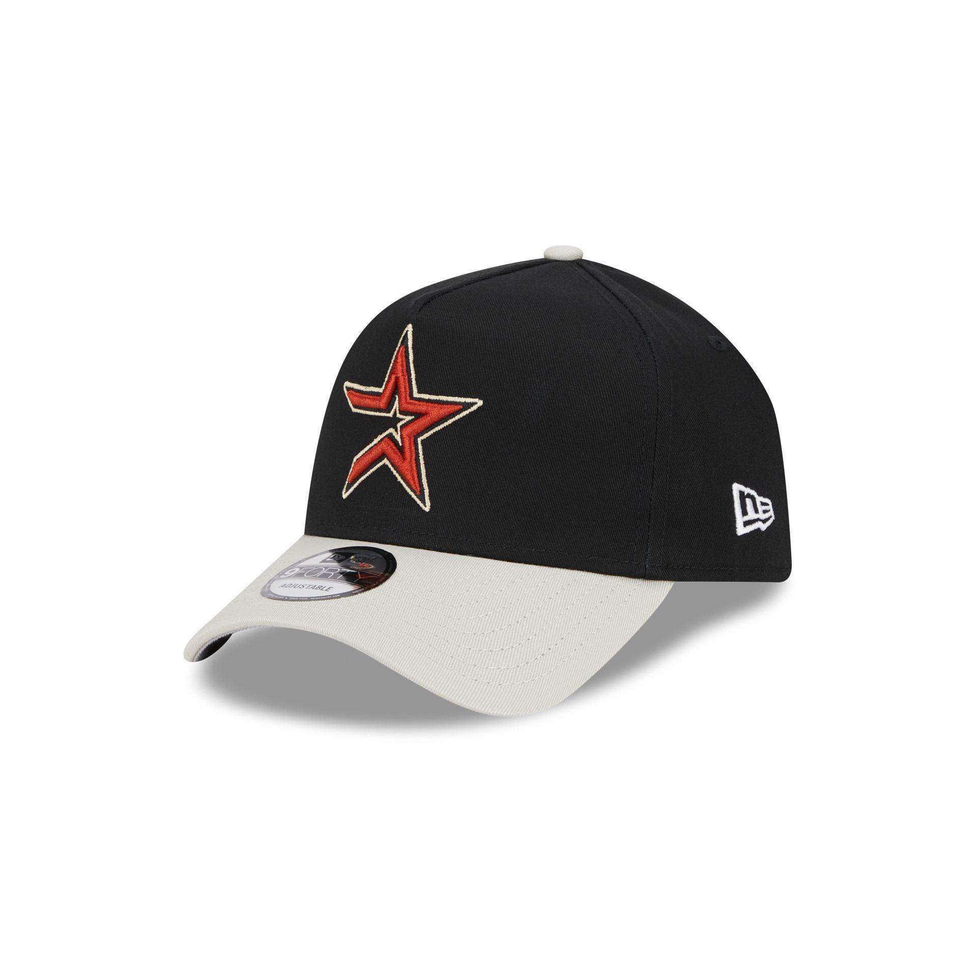 Houston Astros Coop Logo Select 9FORTY A-Frame Snapback Hat Male Product Image