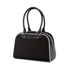 PUMA Women's Grip Bag in Black/White Product Image