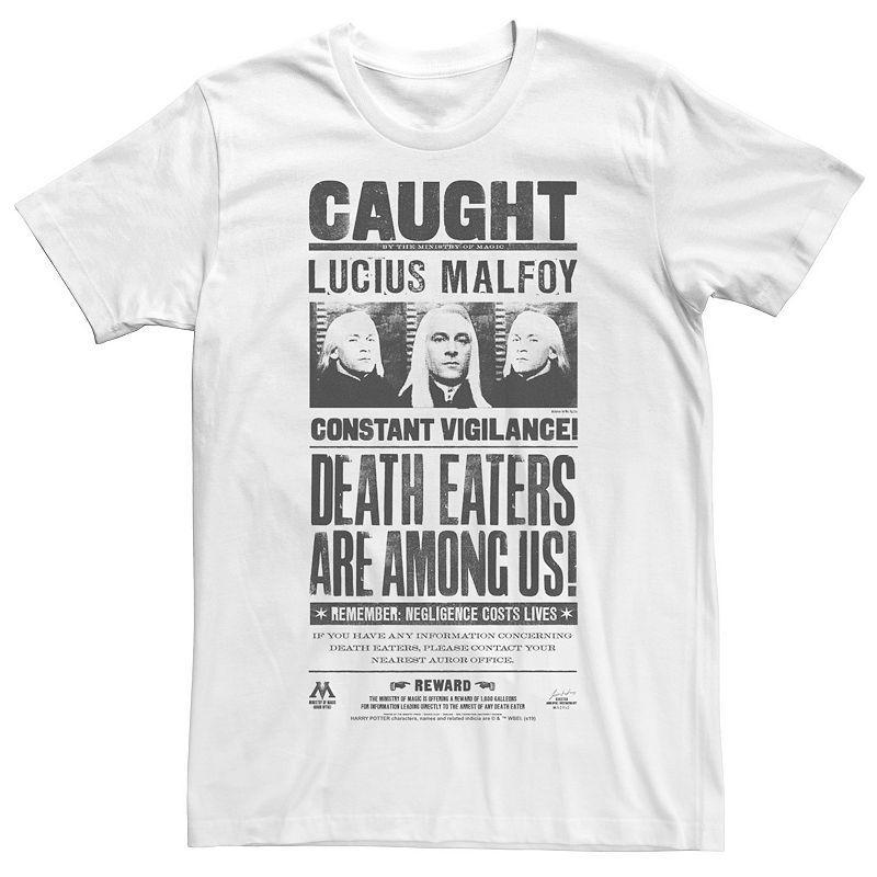 Mens Harry Potter Lucius Malfoy Caught Poster Graphic Tee Product Image