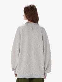 SWEATSHIRT WITH PRINT in grey | JW Anderson US  Product Image