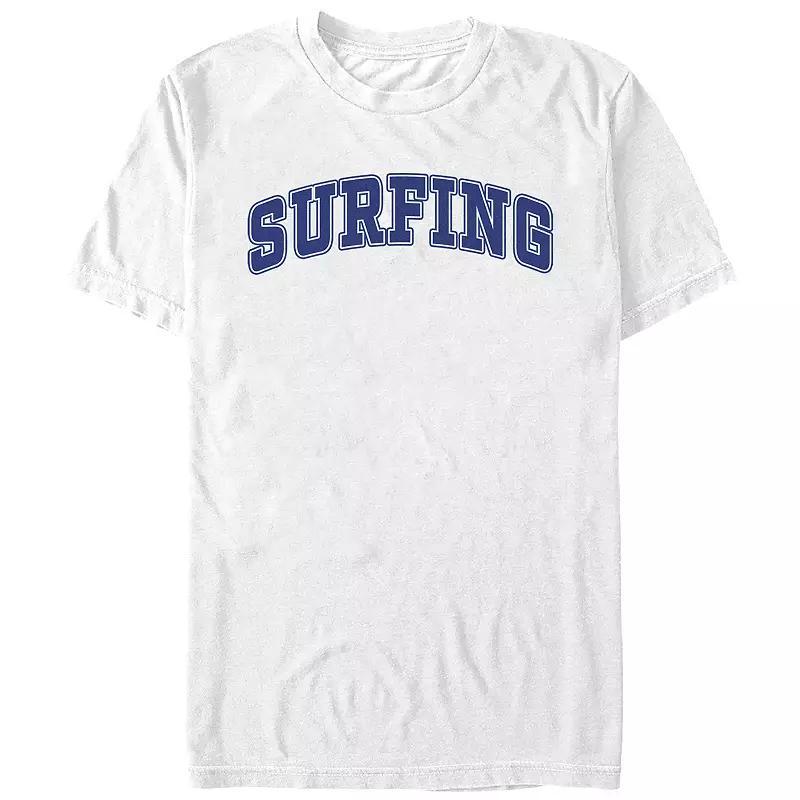 Mens Surfing Graphic Tee Product Image