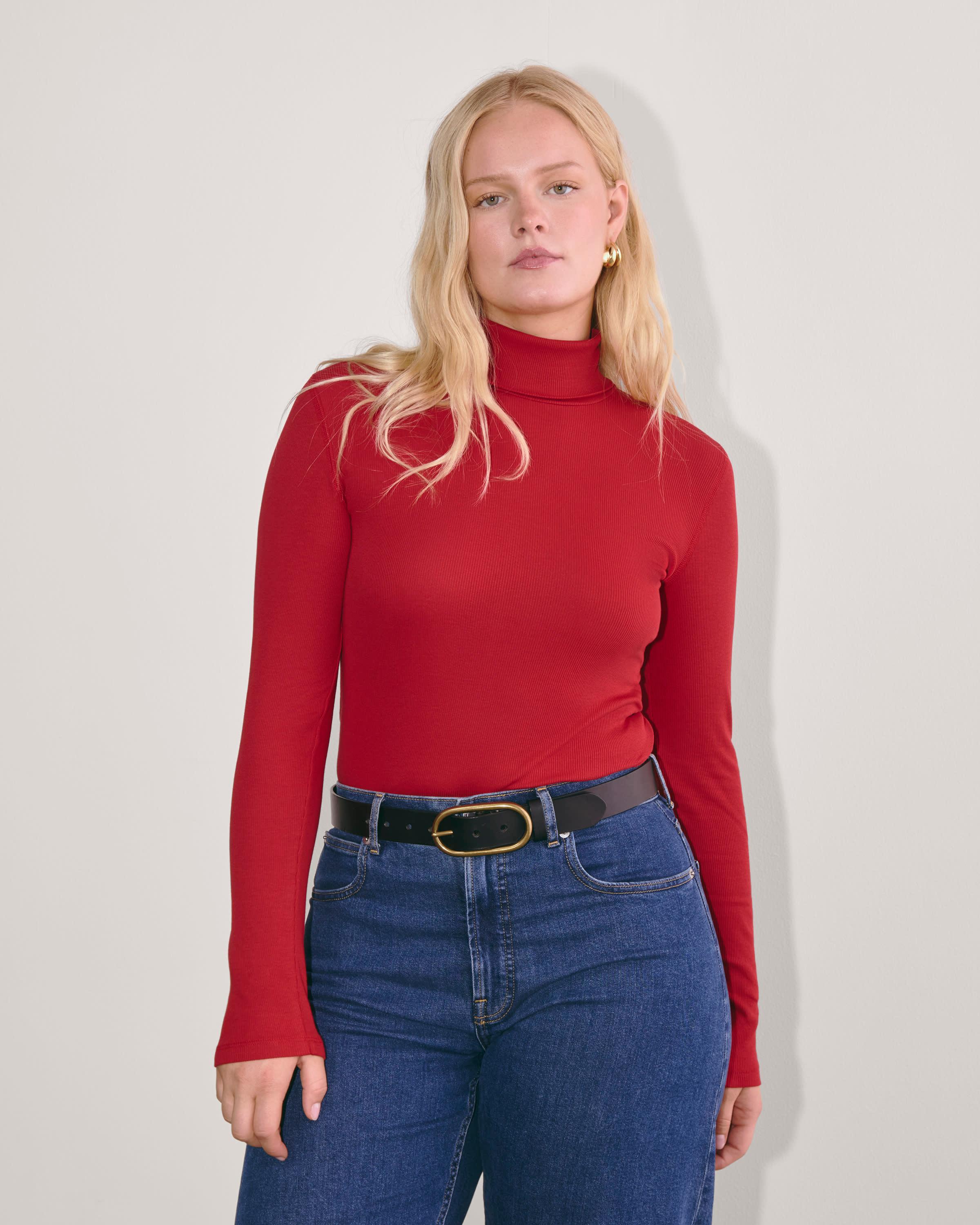 The Luxe Rib Turtleneck Product Image