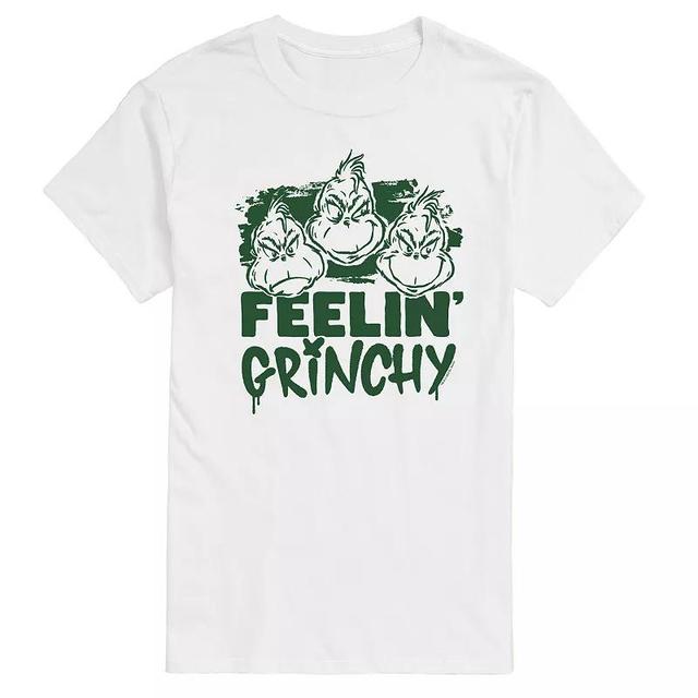 Big & Tall Dr. Seuss Feelin Grinchy Graphic Tee, Mens Product Image