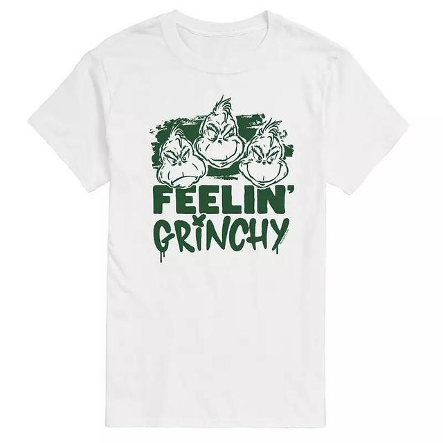 Big & Tall Dr. Seuss Feelin Grinchy Graphic Tee, Mens Product Image