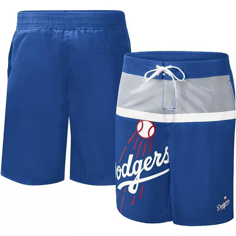 Mens G-iii Sports by Carl Banks Royal Los Angeles Dodgers Sea Wind Swim Shorts Product Image