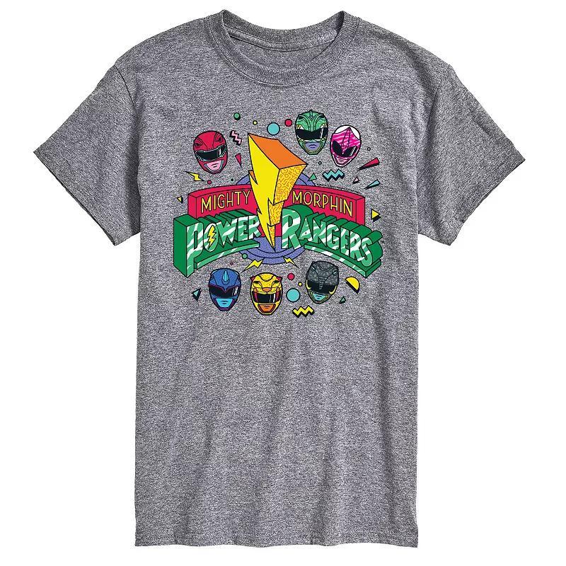 Mens Power Rangers 90s Logo Graphic Tee Product Image