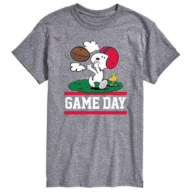 Big & Tall Peanuts Game Day Tee, Mens Product Image