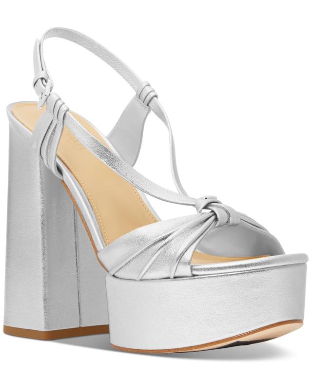 Michael Michael Kors Womens Mmk Gabriella Platform Sandals Product Image