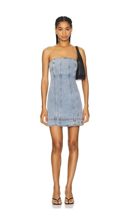 Corie Denim Mini Dress Product Image