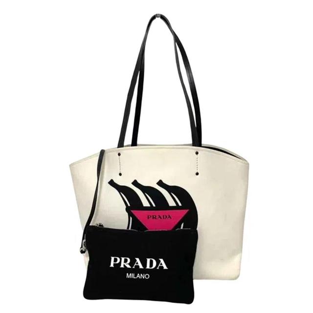 Canapa White Canvas Tote Bag () Product Image