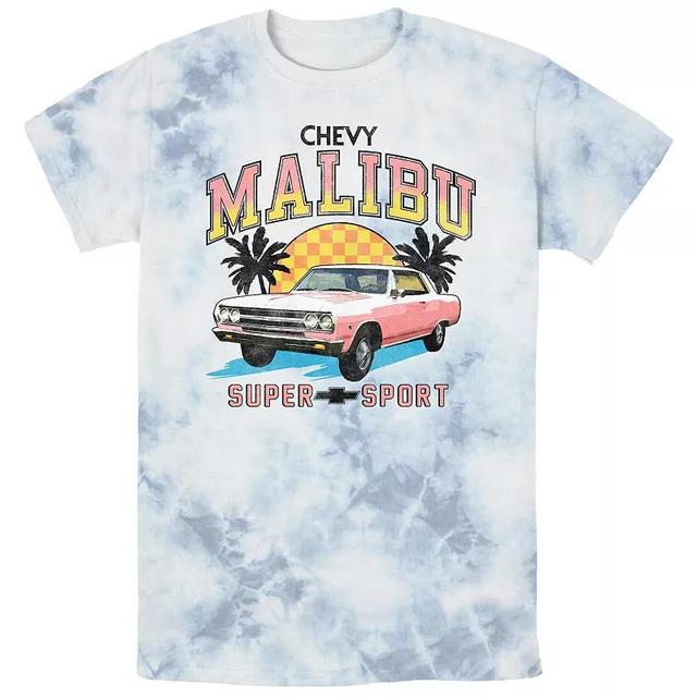 Mens Chevy Malibu Super Sport Bombard Wash Graphic Tee Product Image