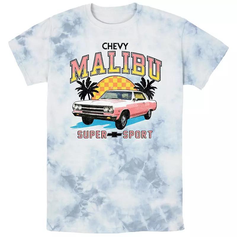 Mens Chevy Malibu Super Sport Bombard Wash Graphic Tee Product Image