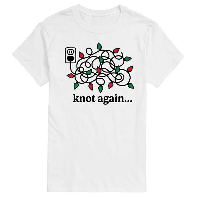 Big & Tall Knot Again Lights Graphic Tee, Mens Product Image