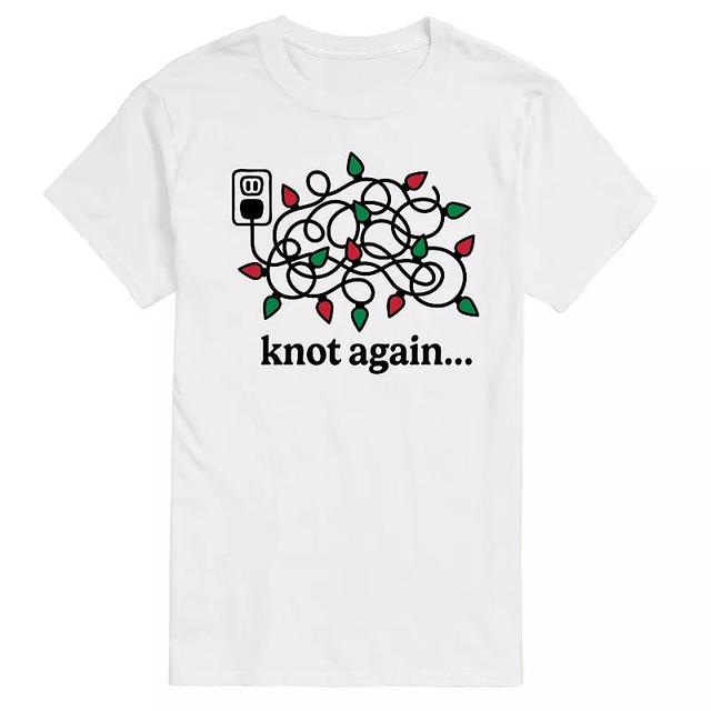 Big & Tall Knot Again Lights Graphic Tee, Mens Product Image