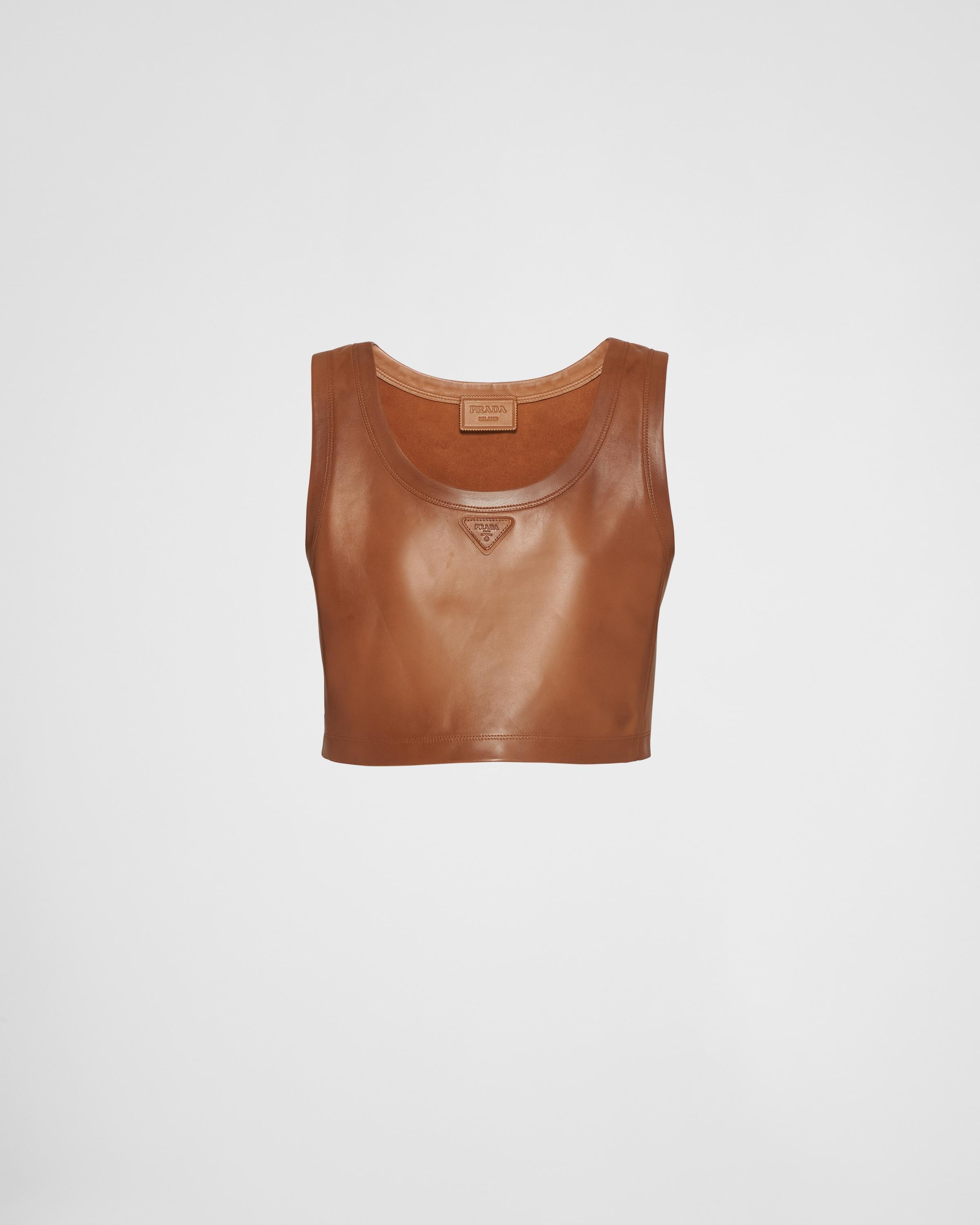 Nappa leather top Product Image