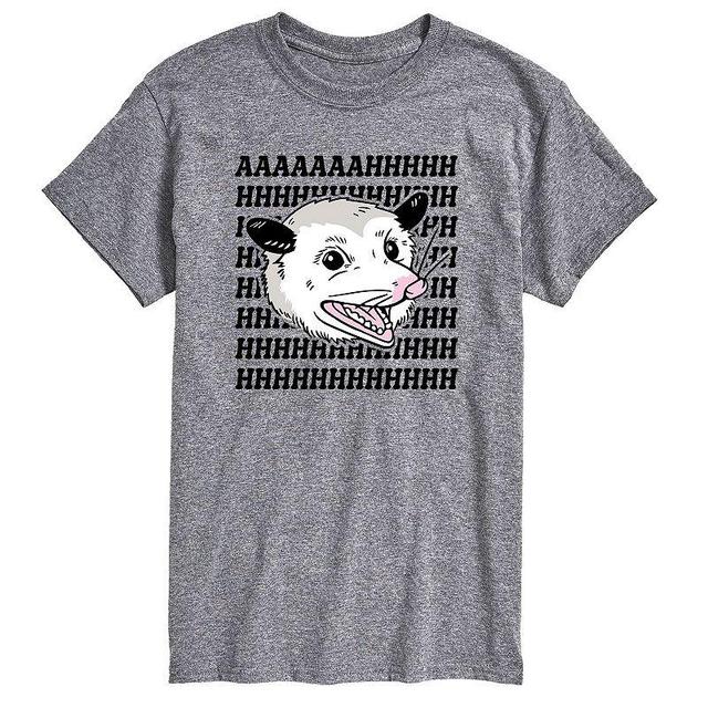 Big & Tall Screaming Possum Graphic Tee, Mens Product Image