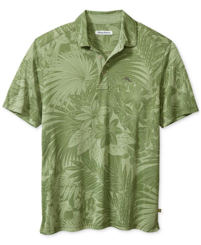 Mens Santiago Paradise Graphic Polo Shirt Product Image