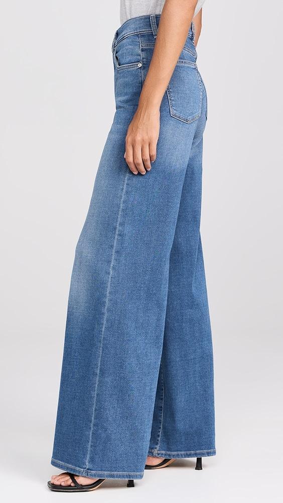 DL1961 Softwear Hepburn Wide Leg High Rise Jeans | Shopbop Product Image