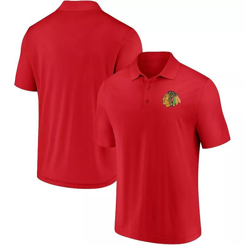 Mens Fanatics Branded Chicago Blackhawks Winning Streak Polo Product Image