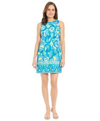 Women's Printed Shift Dress Product Image