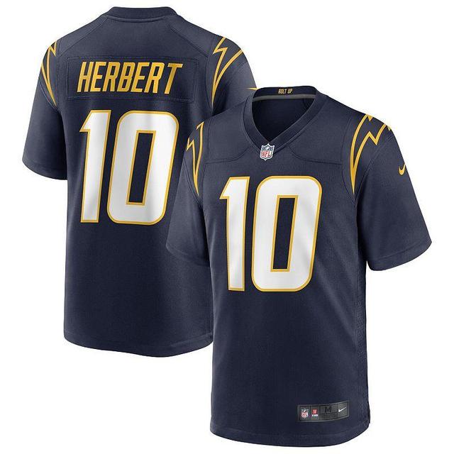 Mens Nike Justin Herbert Los Angeles Chargers Alternate Game Jersey Blue Product Image