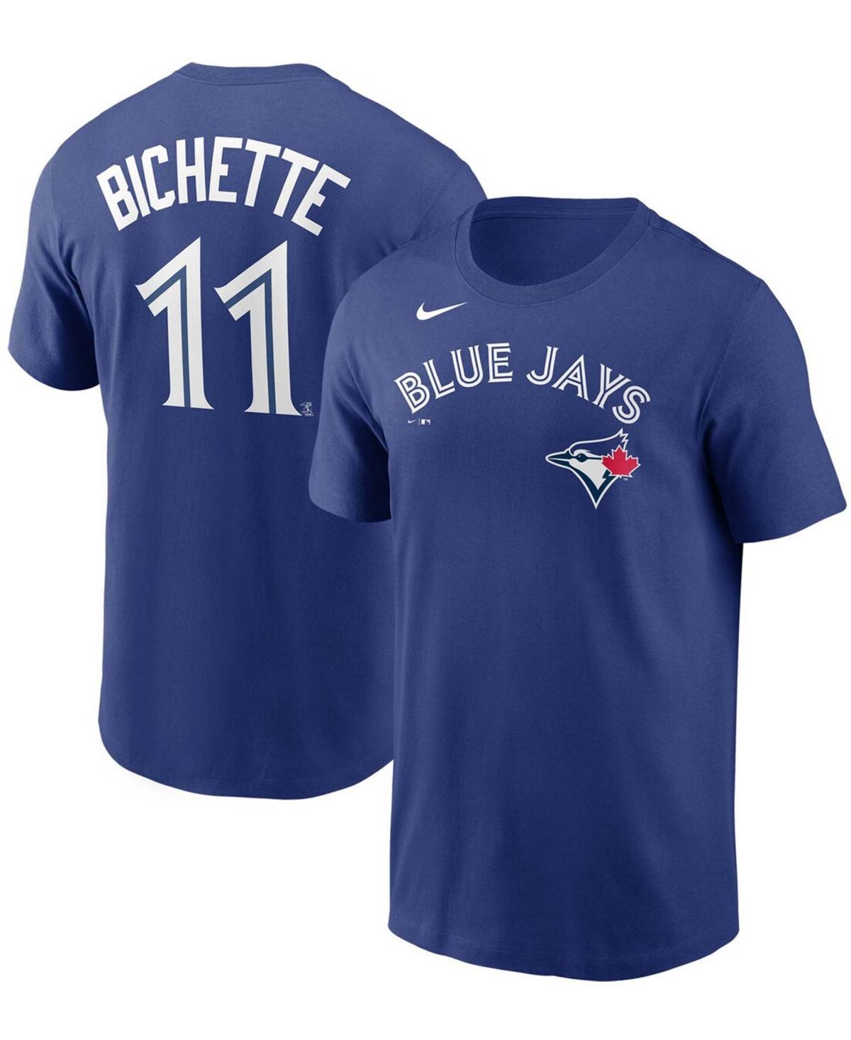 Mens Bo Bichette Royal Toronto Blue Jays Name Number T-shirt Product Image