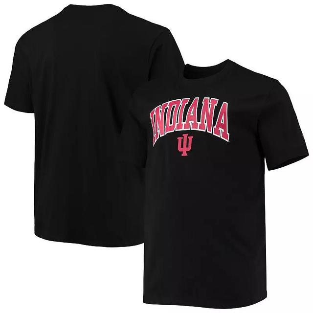 Mens Champion Indiana Hoosiers Big & Tall Arch Over Wordmark T-Shirt Product Image