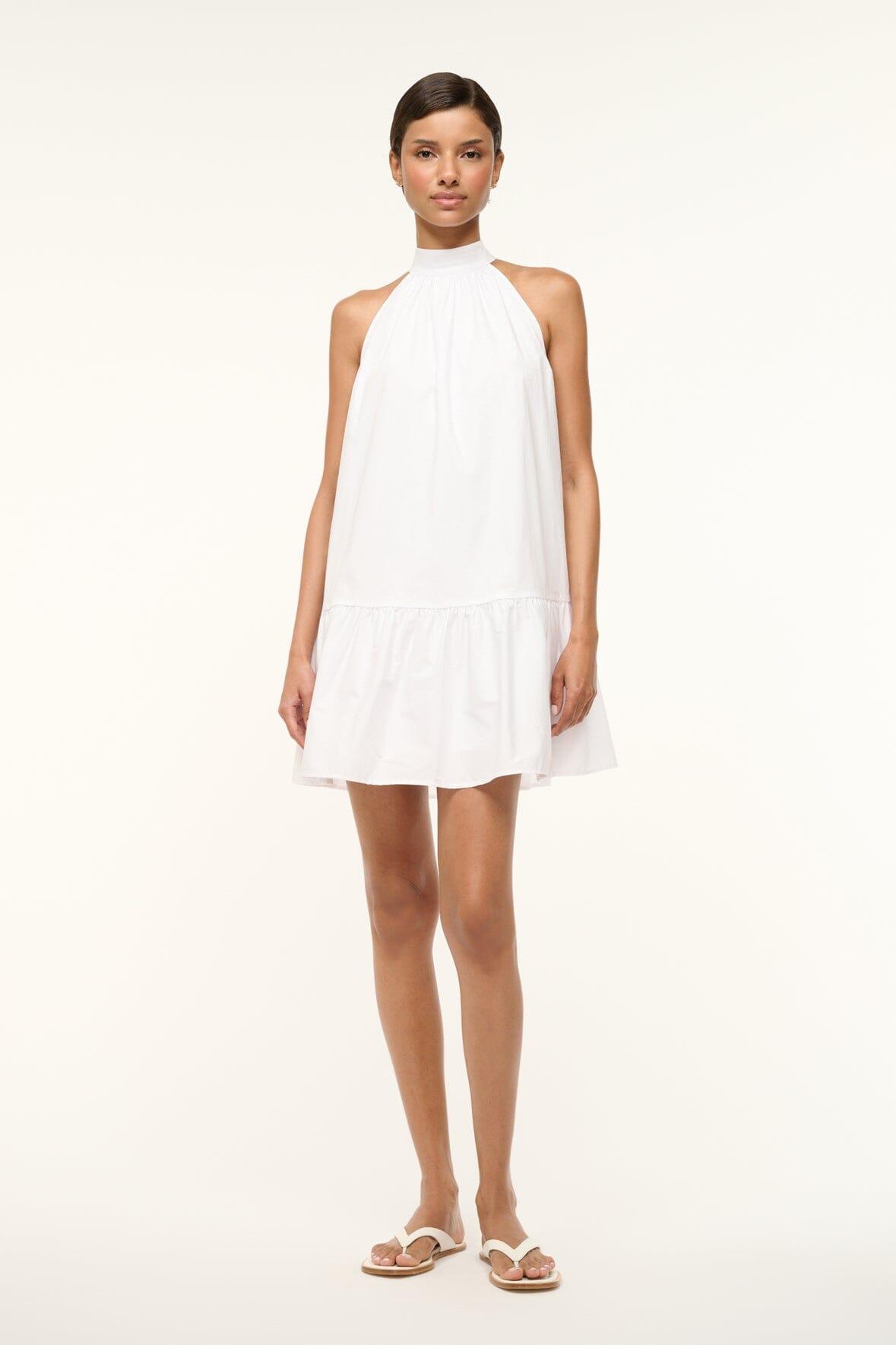 MINI MARLOWE DRESS | WHITE product image