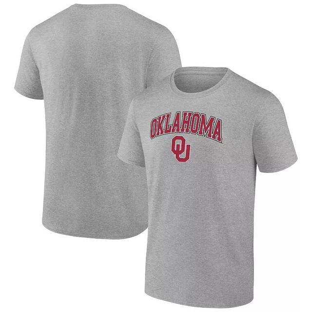 Mens Fanatics Branded Steel Oklahoma Sooners Campus T-Shirt Product Image