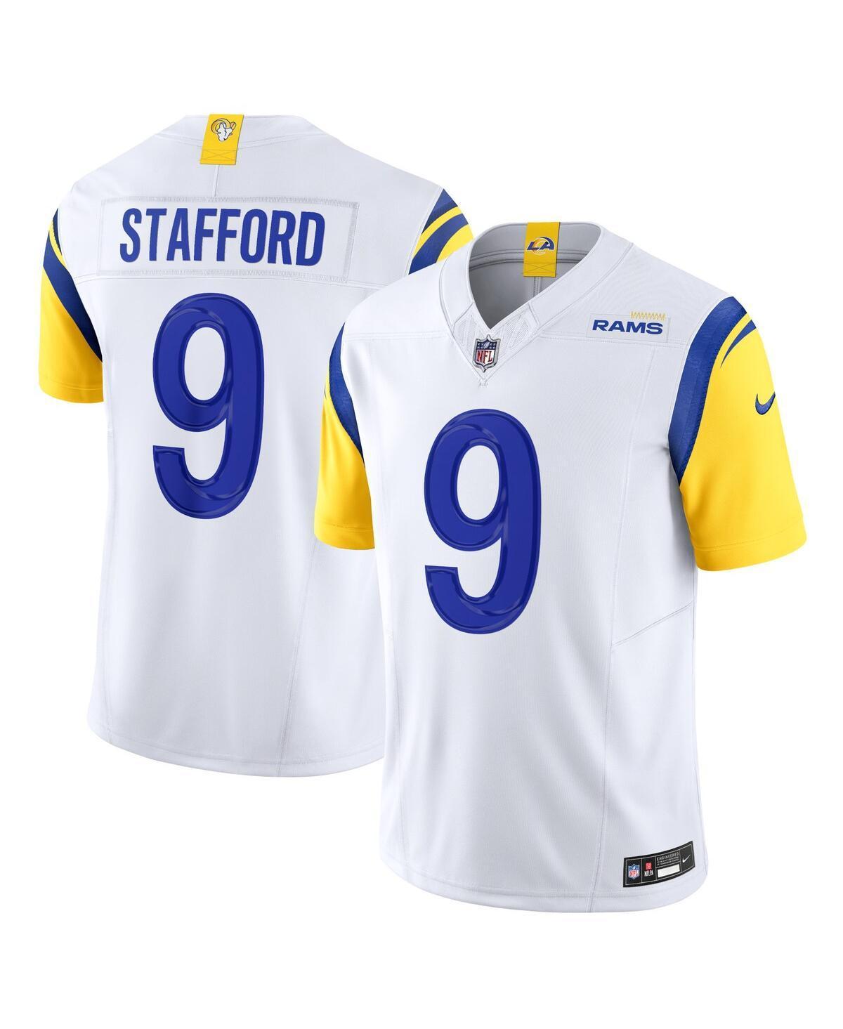 Nike Mens Matthew Stafford Los Angeles Rams Vapor F.u.s.e. Limited Jersey - White Product Image