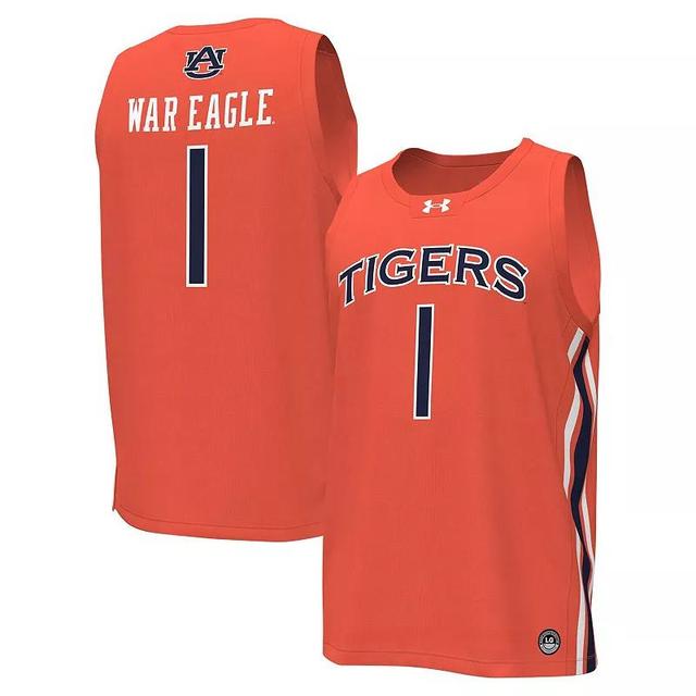 Youth Under Armour #1 Auburn Tigers Replica Basketball Jersey, Boys Product Image