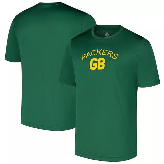 Mens Bay Packers Stadium Retro T-Shirt Product Image