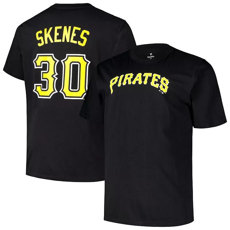 Mens Profile Paul Skenes Pittsburgh Pirates Big & Tall Name & Number T-Shirt Product Image