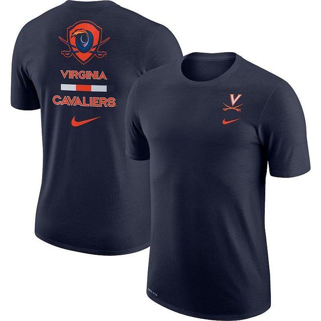 Mens Nike Virginia Cavaliers DNA Performance T-Shirt Blue Product Image