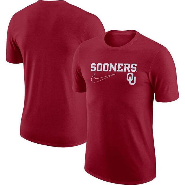 Mens Nike Crimson Oklahoma Sooners Swoosh Max90 T-Shirt Product Image